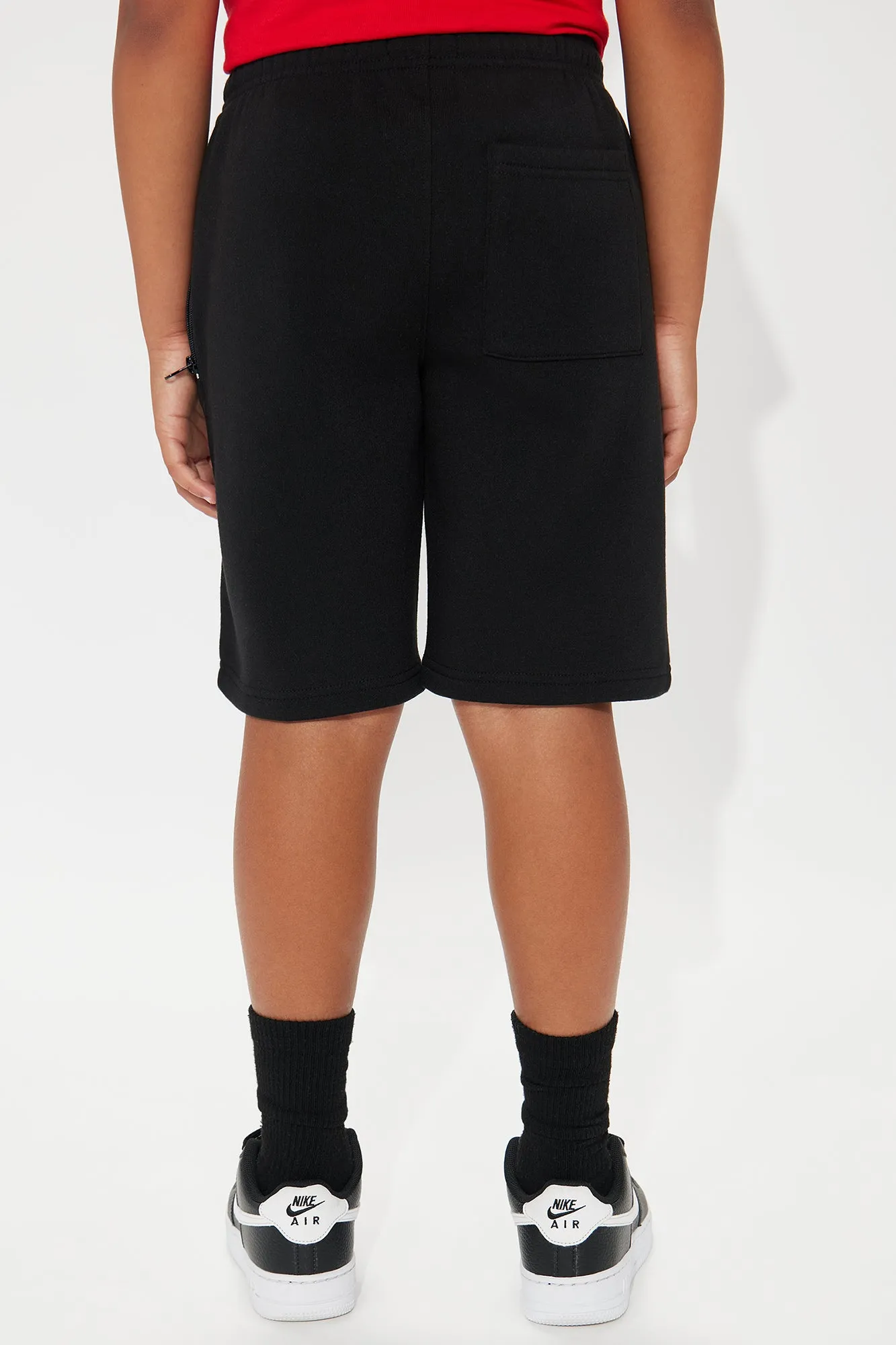 Mini Always Clean II  Fleece Shorts - Black