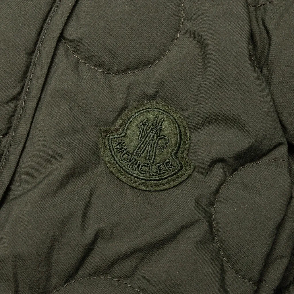 Moncler Genius x Salehe Bembury Padded Shirt - Dark Green