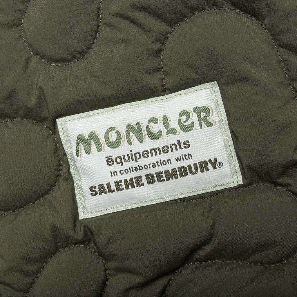 Moncler Genius x Salehe Bembury Padded Shirt - Dark Green