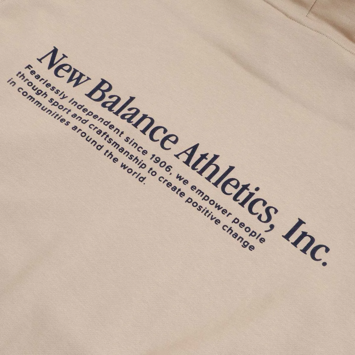 New Balance Athletics Embroidered Relaxed Hoodie