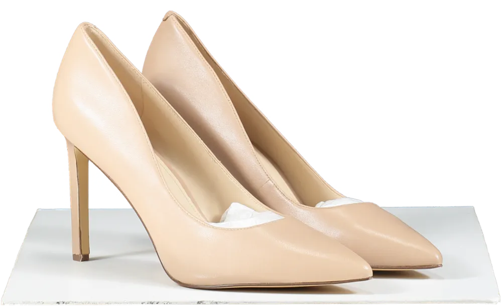 nine west Nude Patent High Heeled Court Shoes BNIB UK 10 EU 43