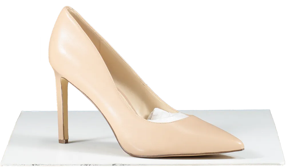 nine west Nude Patent High Heeled Court Shoes BNIB UK 10 EU 43