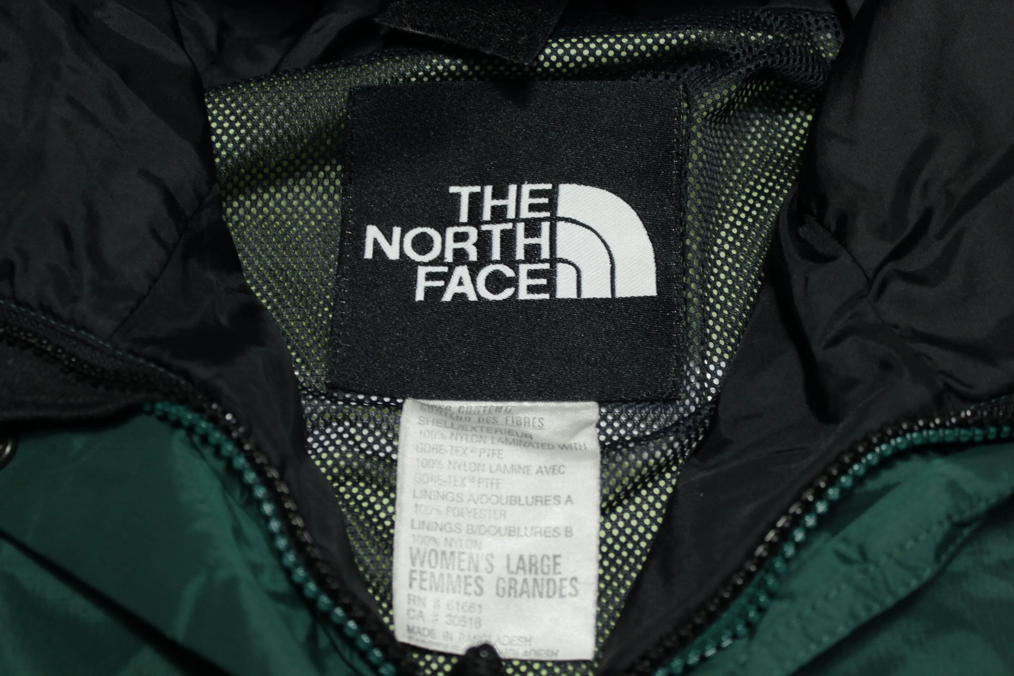 North Face Mountain Light Vintage 90's Double Zip Snap Up Windbreaker Hoodie Jacket