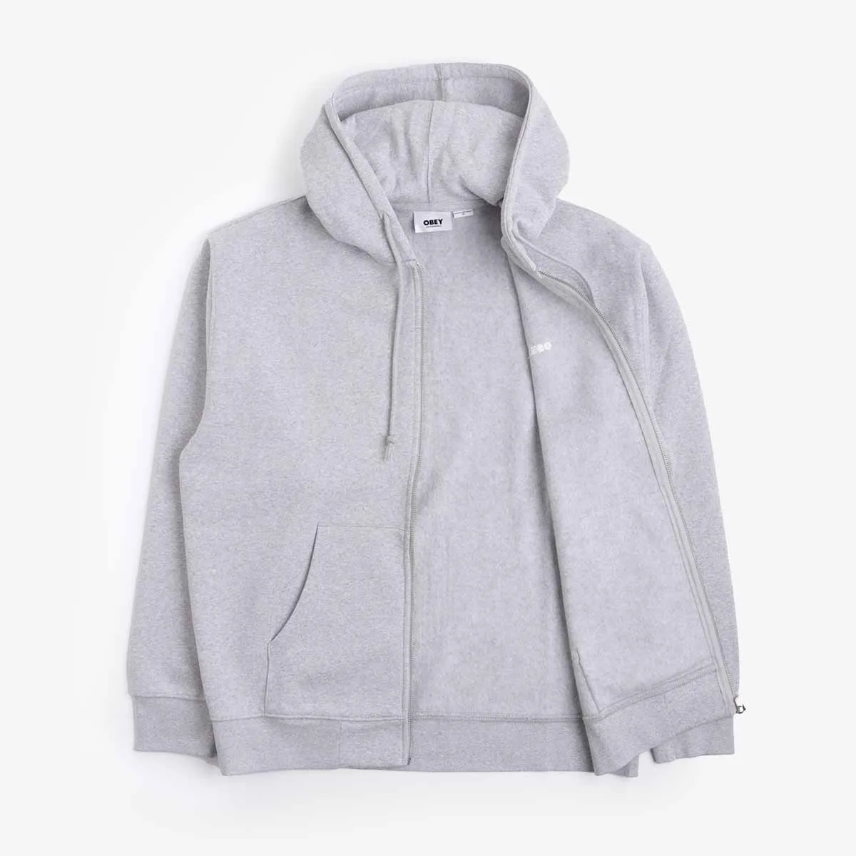 OBEY Established Works Bold Zip Up Hoodie