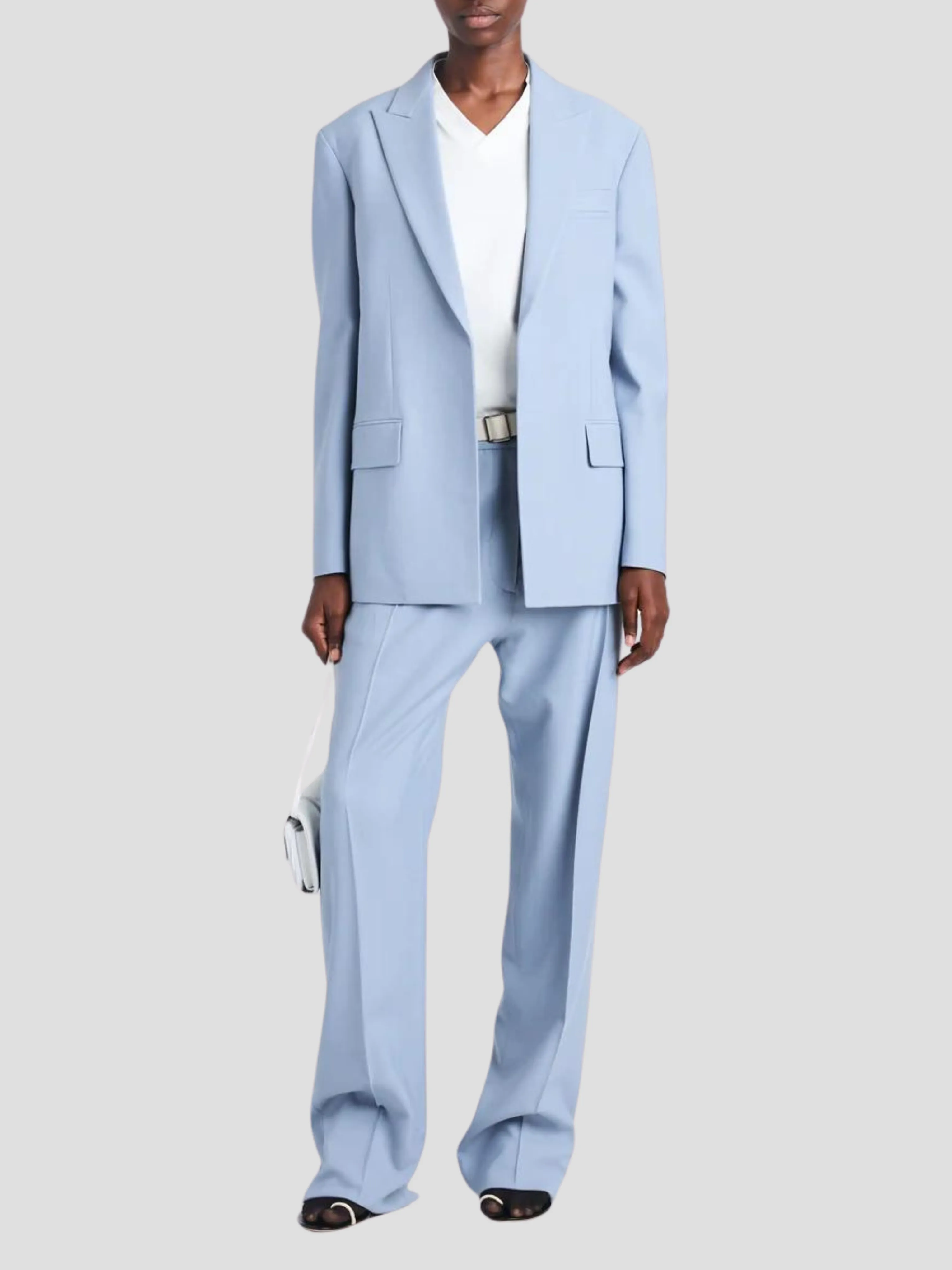 Otis Pant In Viscose Wool Suiting