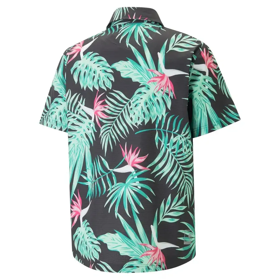 Puma X PTC Paradise Button Down Golf Shirt