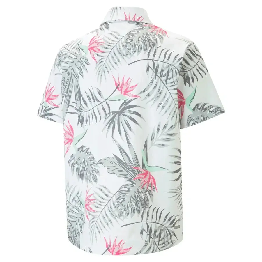 Puma X PTC Paradise Button Down Golf Shirt