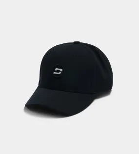 THE D BADGE CAP - BLACK