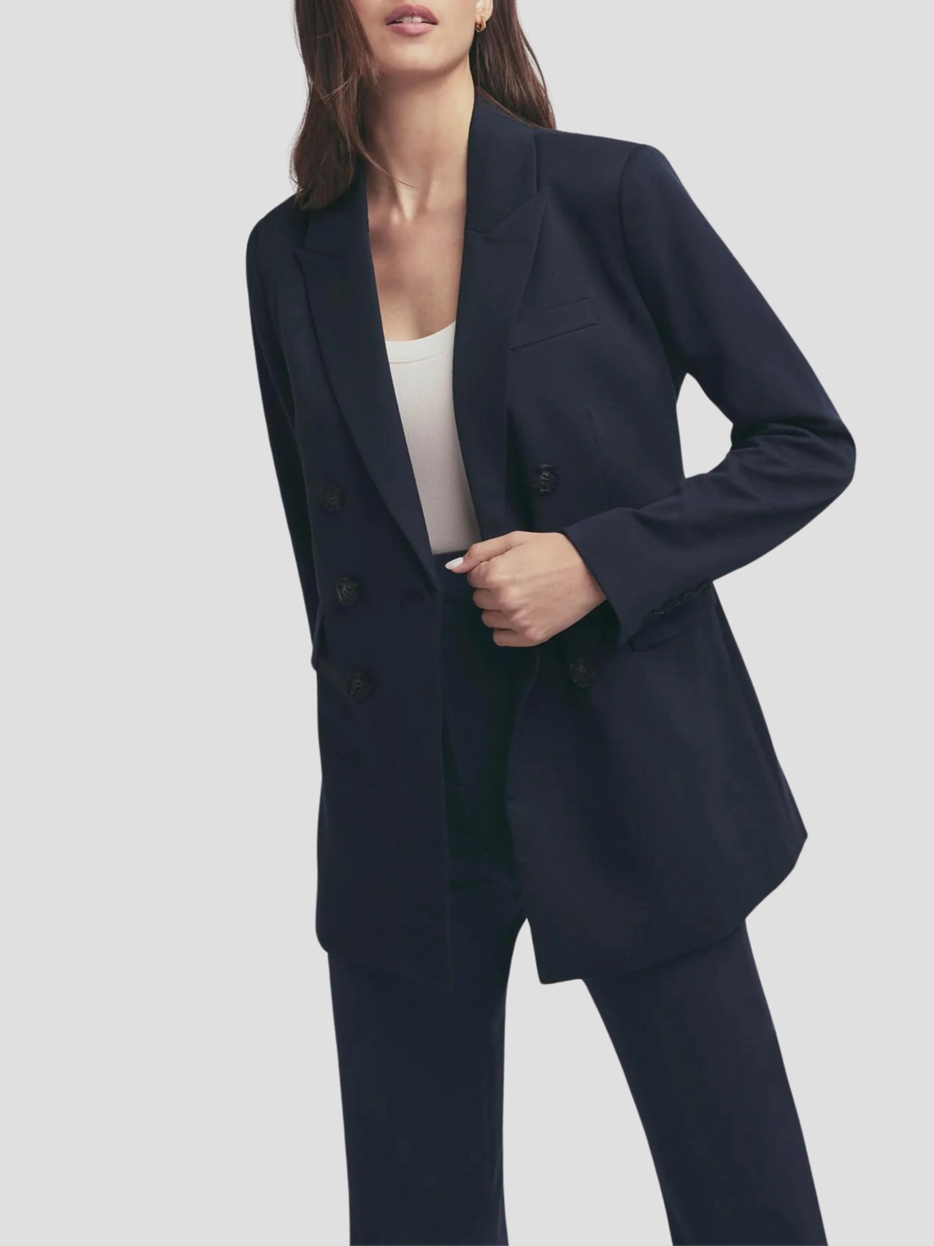 The Phoebe Blazer in Navy