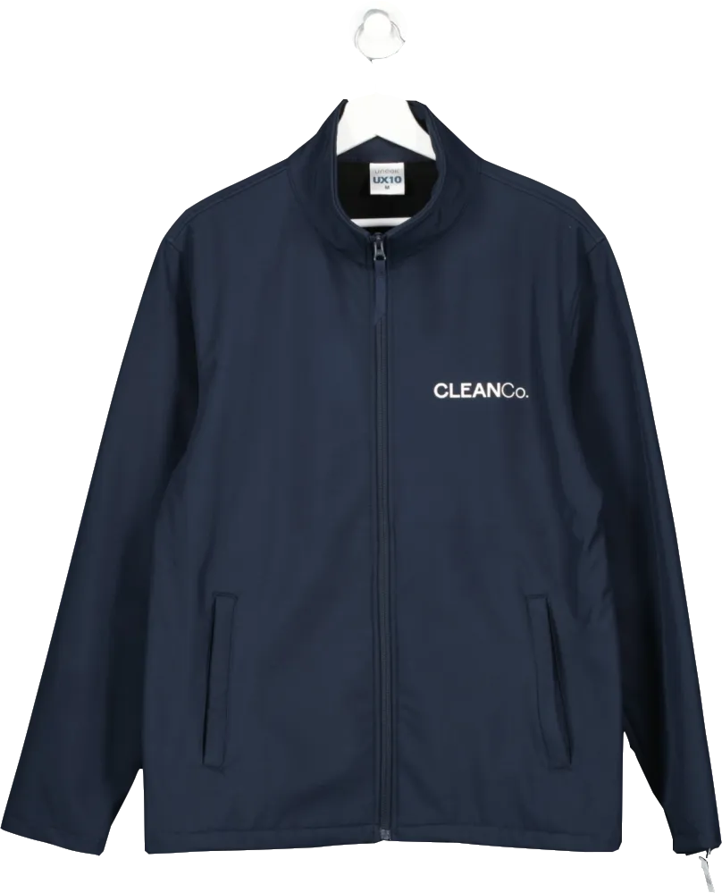 uneek Blue Personalised Clean Co Jacket UK M