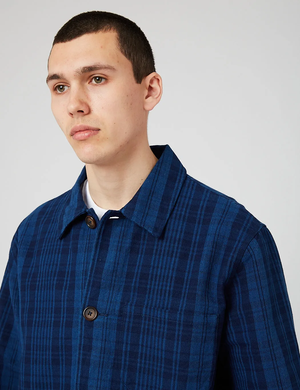 Universal Works Field Jacket - Indigo Blue