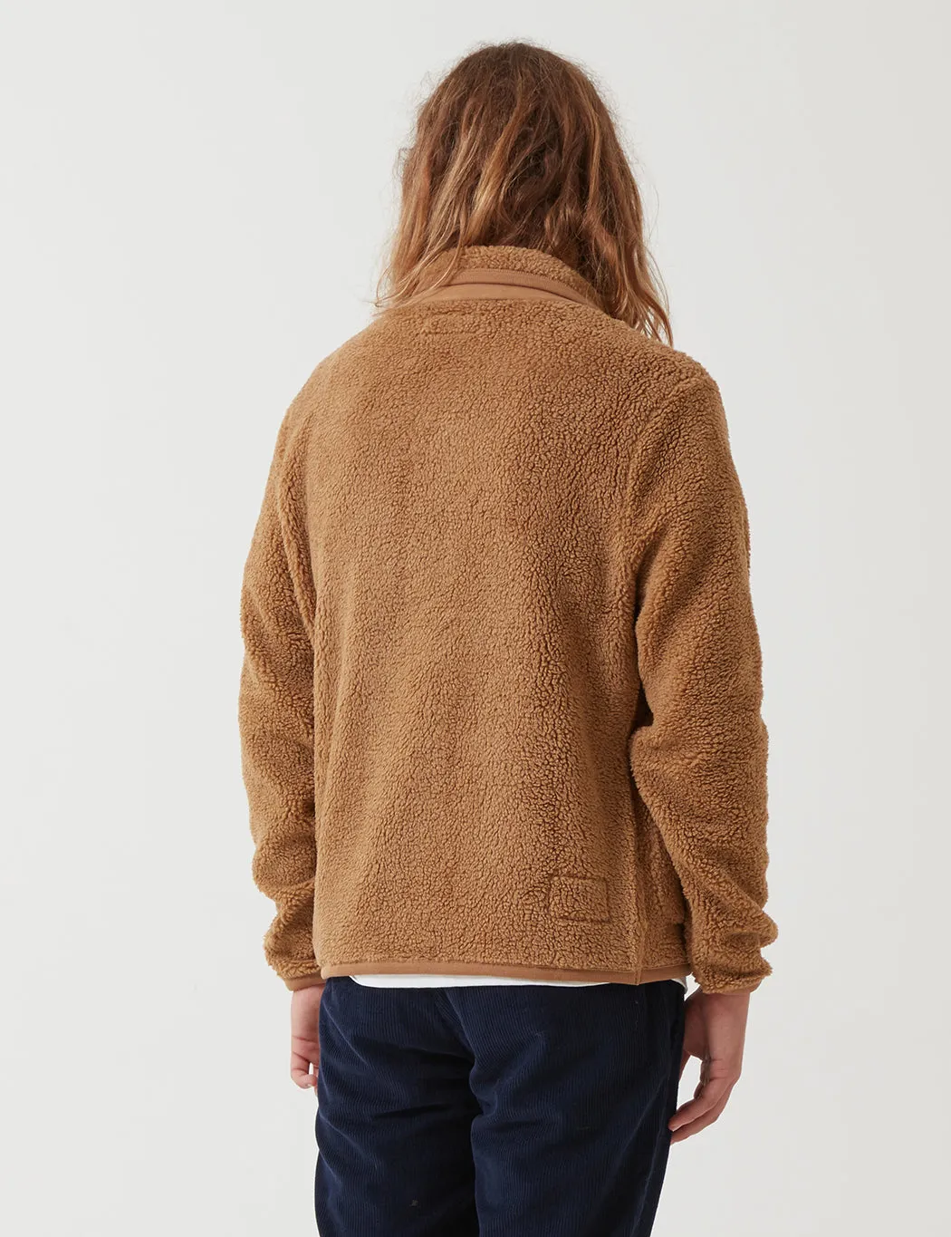 Universal Works Lancaster Jacket (Fleece) - Sand