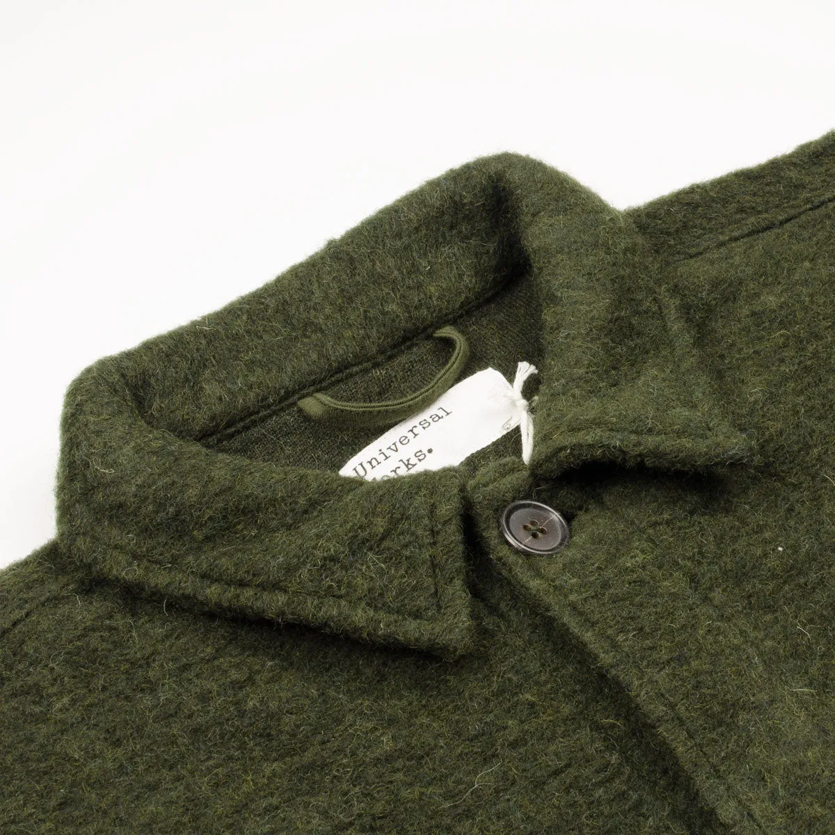 Universal Works - Lumber Jacket Wool Fleece - Olive