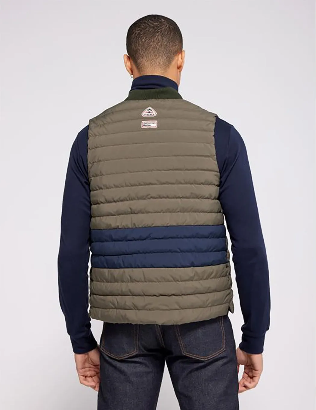 Universal Works x Pyrenex Down Gilet - Sauge Green