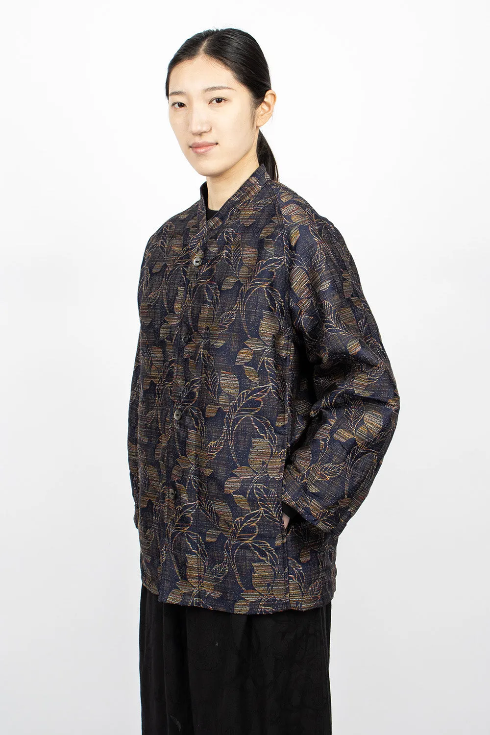 V.N.S.C Jacket Navy/Botanical Jacquard