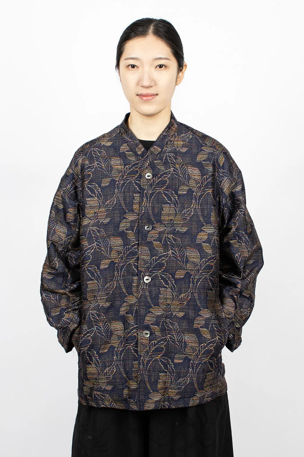 V.N.S.C Jacket Navy/Botanical Jacquard