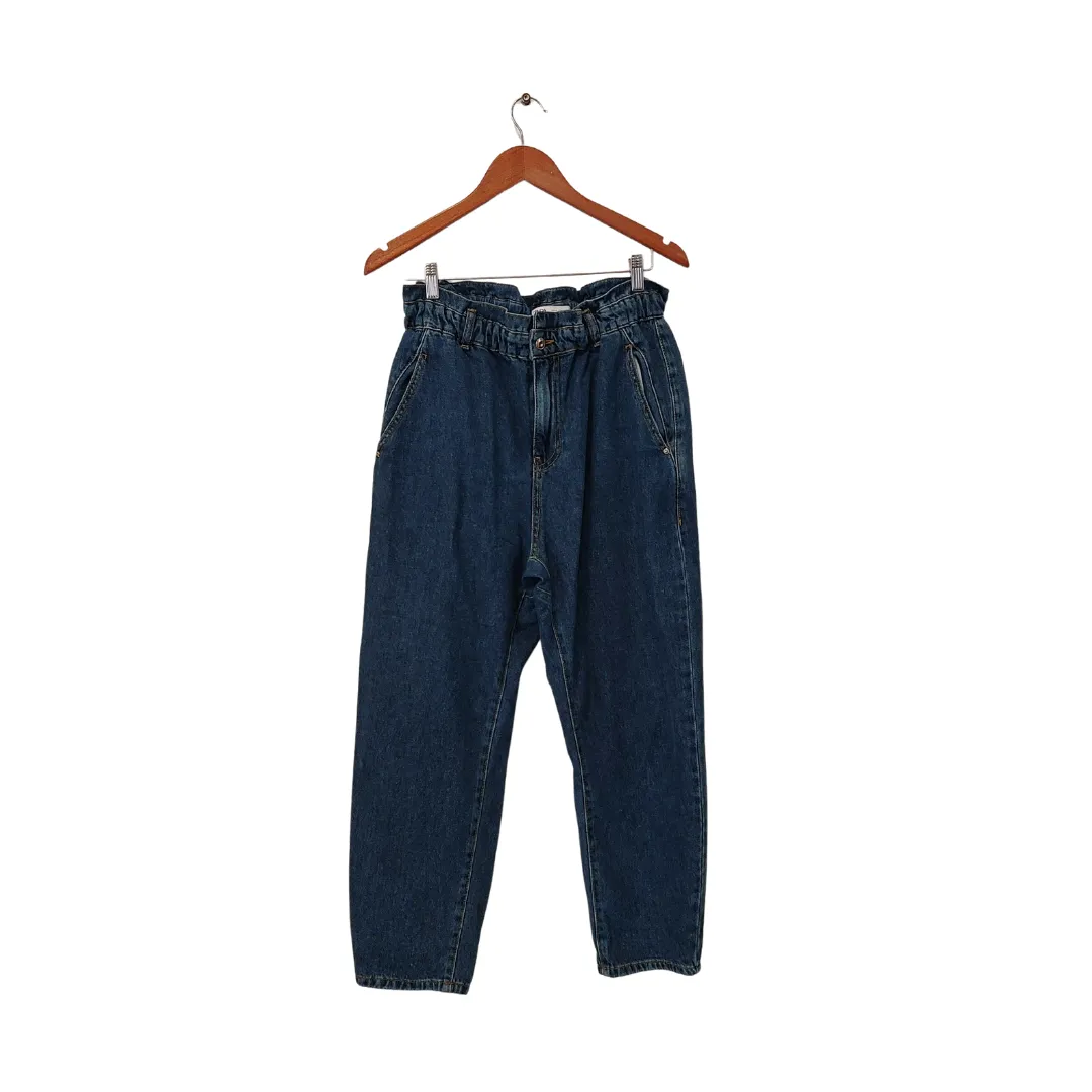 ZARA Blue Denim Balloon Fit Jeans | Like New |